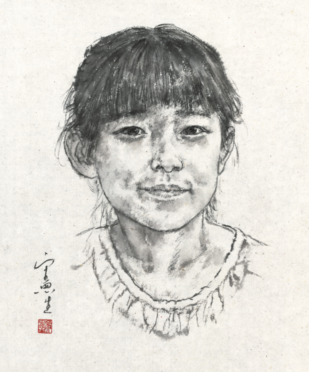 素描走向水墨｜吴宪生著《头像临本新葡京48幅经典水墨头像带你从(图9)