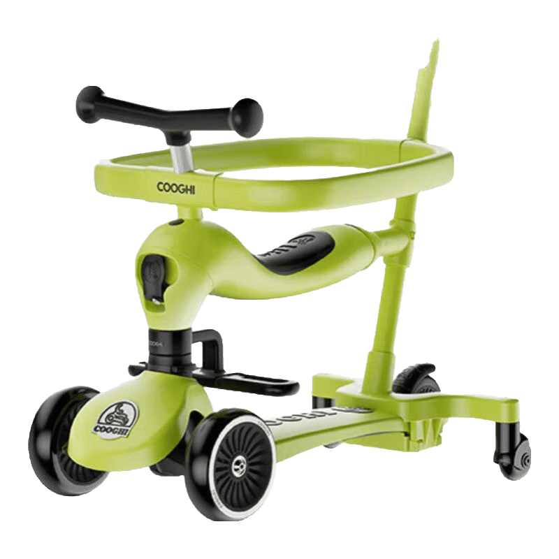 趣——酷骑小绿车六合一儿童滑板车澳门新葡京让每一次出行都充满乐(图1)